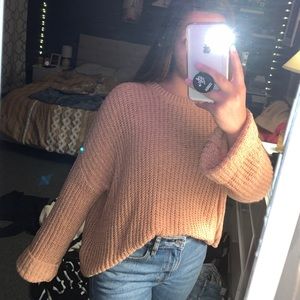 Peach Sweater